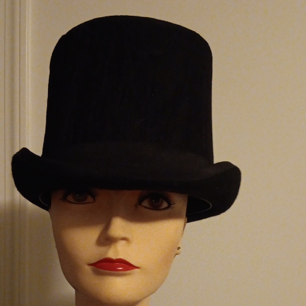 Elegant Black Top Hat